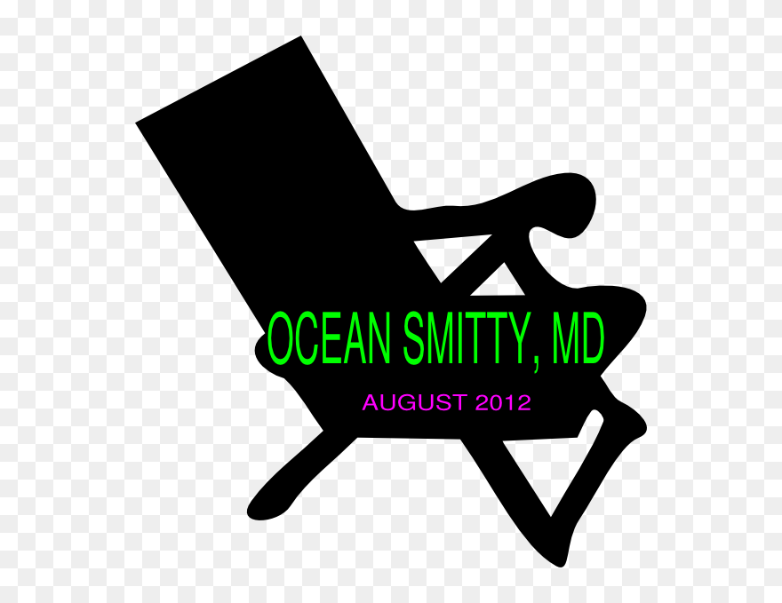 Beach Chair Clip Art - Png Download