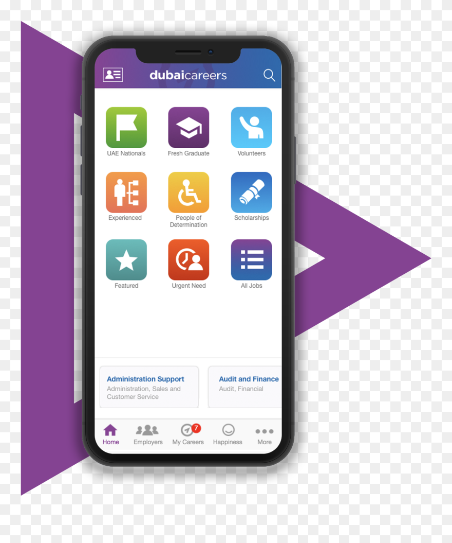 Dubai Careers App Clipart