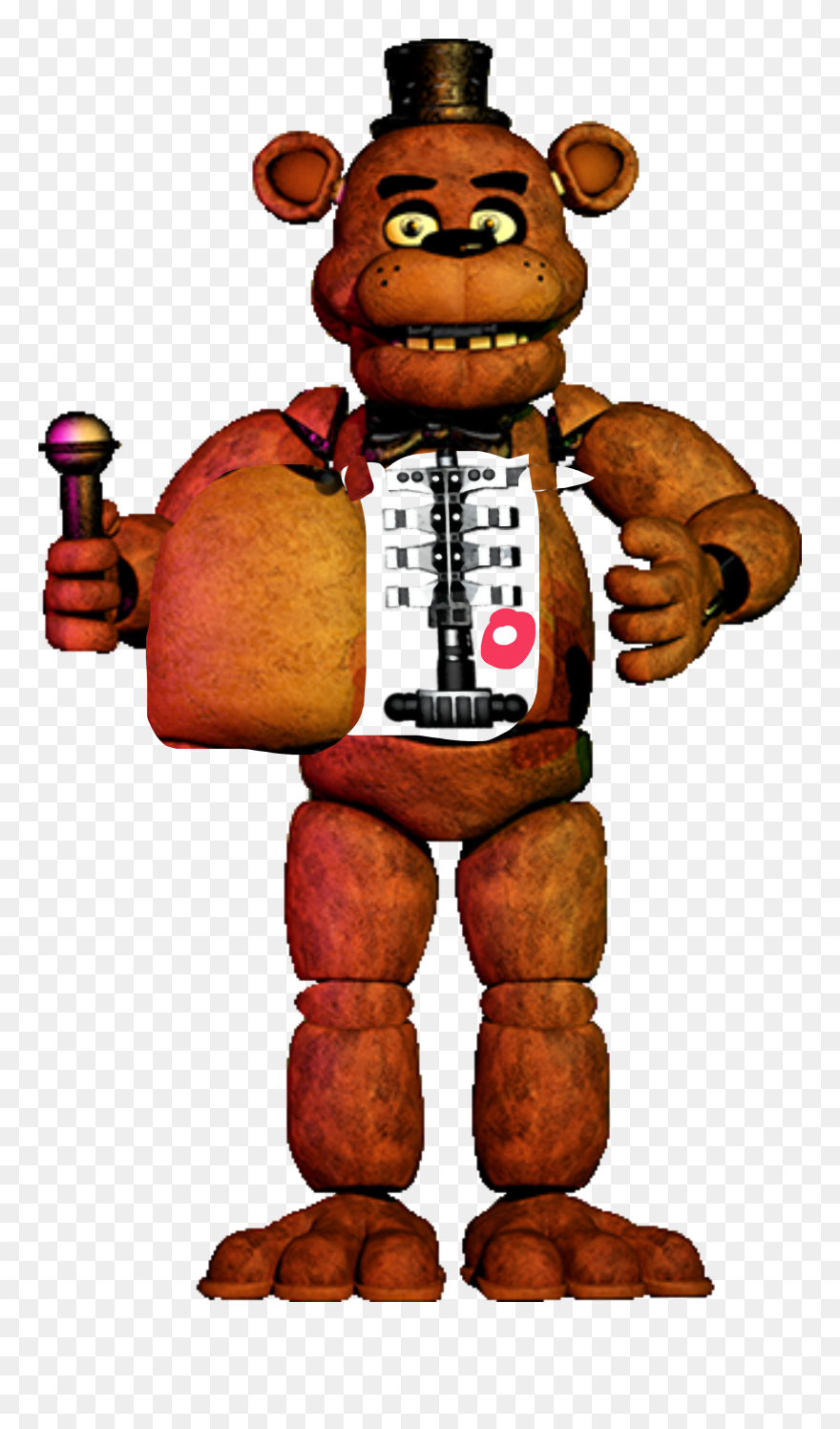 #fnaf Help Wanted Freddy Fazbear And Theres A Childs Clipart