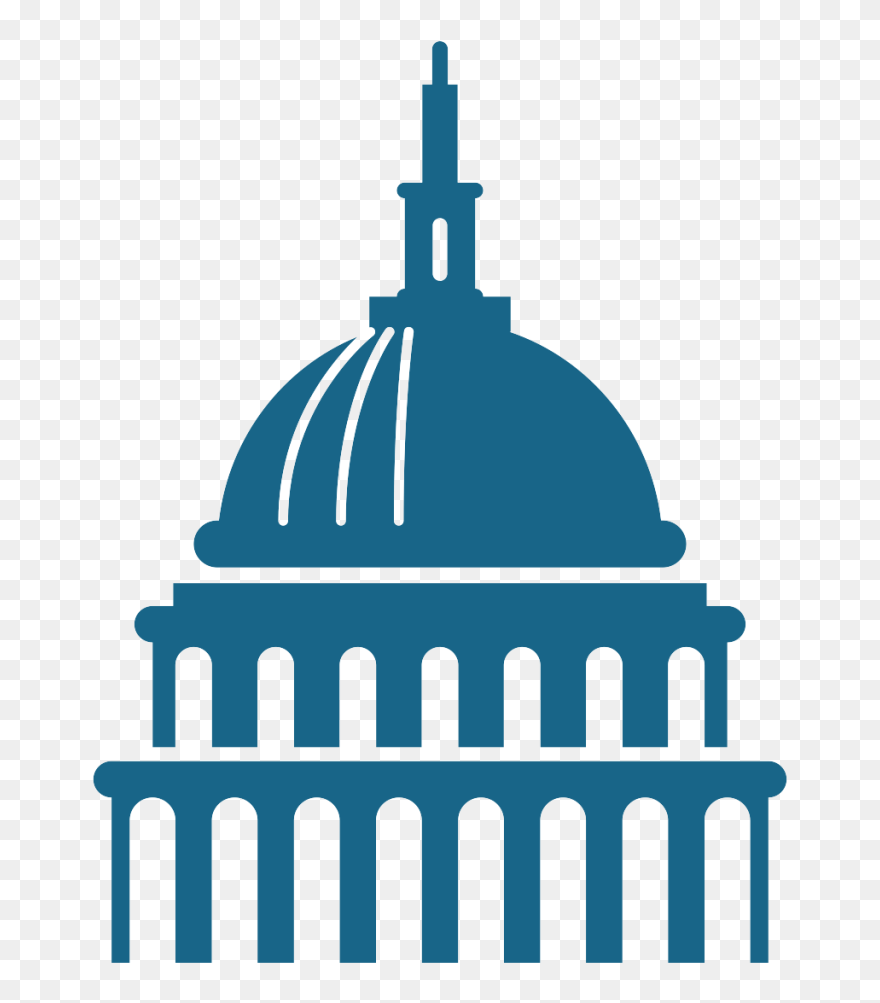 Capitol Dome Clipart , Png Download - Us Capitol Building Clipart Transparent Png