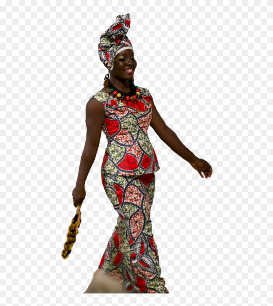 Afrique Ngozi Kwanzaa Model - Costume Hat Clipart