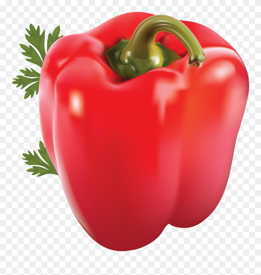 Best Free Pepper Transparent Png File - Red Sweet Pepper Png Clipart