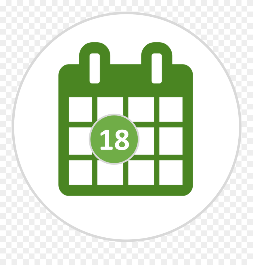 Want Clipart Tax Day - Black Calendar Icon Png Transparent Png