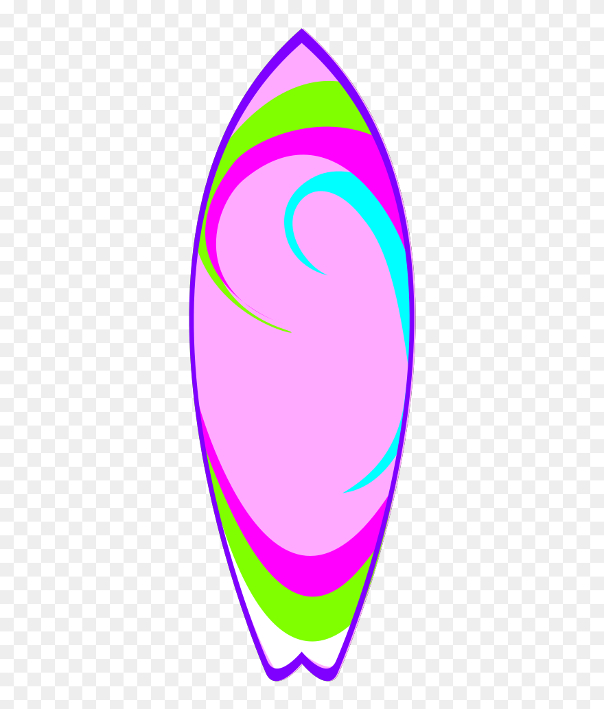 Surfboard Svg Clip Arts - Png Download