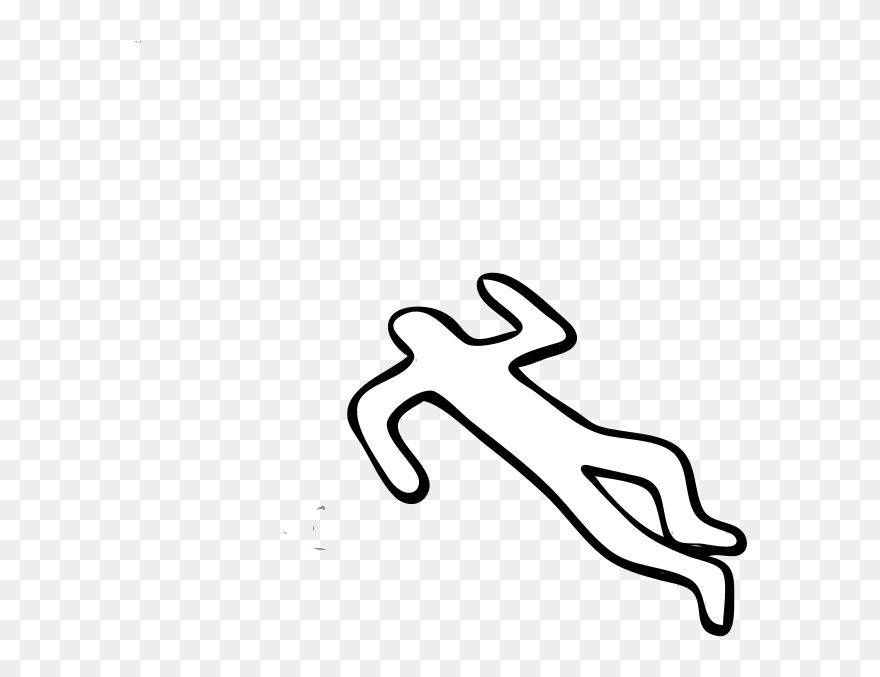 Dead Man Png Icons - Crime Scene Tape Cartoon Clipart