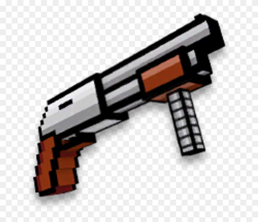 Pixel Gun 3d Simple Shotgun Clipart