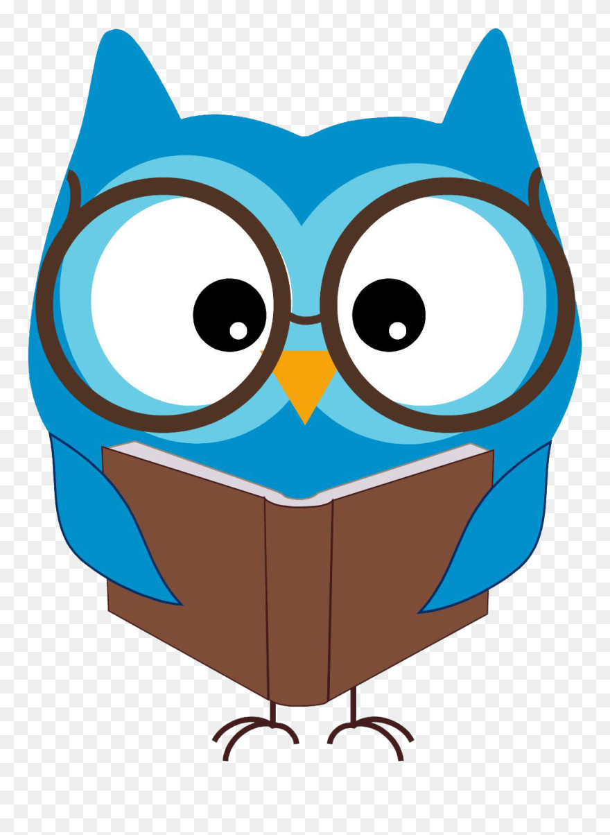 Owl Free Content Scalable Vector Graphics Clip Art - Reading Clipart - Png Download