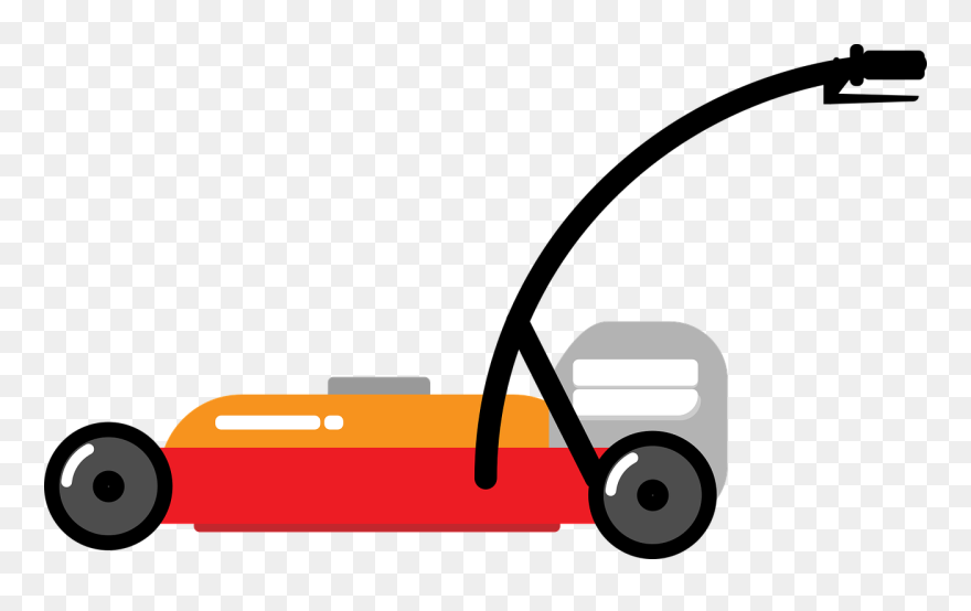 Lawn Mower Gas Lawn Mower Lawn Mower Vector Free Photo - เครื่อง ตัด หญ้า การ์ตูน Png Clipart