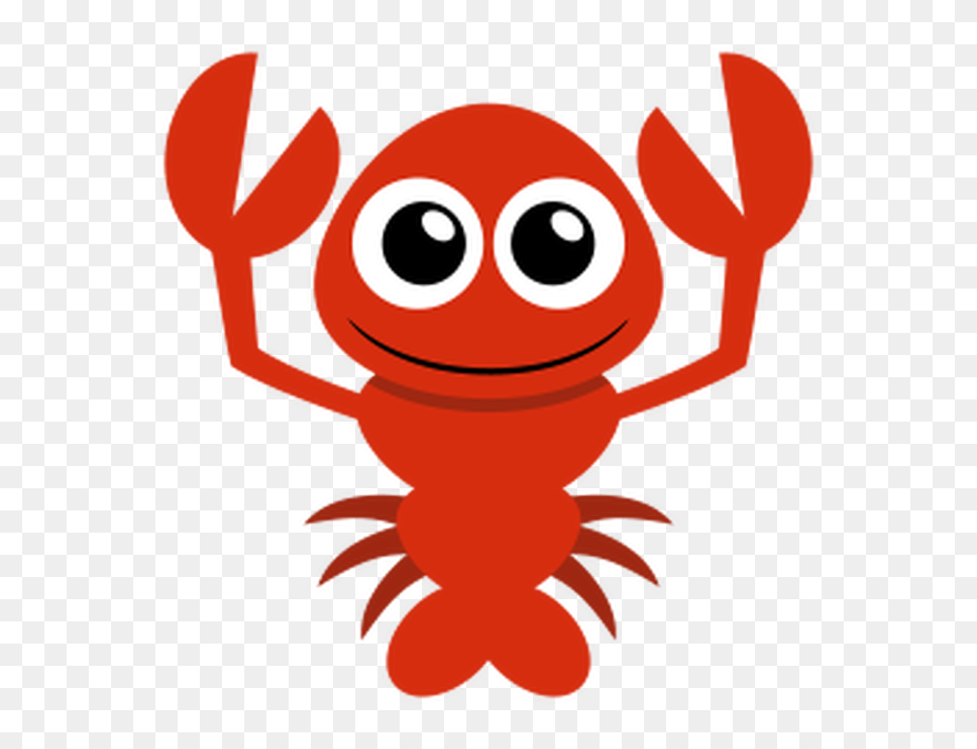 Lobster Clip Art Openclipart Drawing Vector Graphics - Werewolf Clipart Cute - Png Download