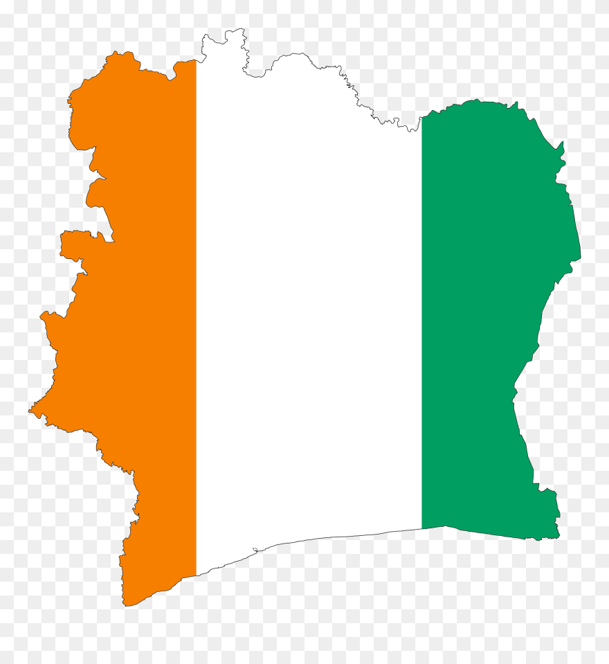 Ivory Coast Flag Download Png - Cote D Ivoire Flag Png Clipart