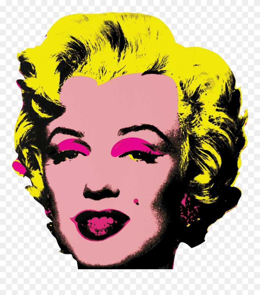 Marilyn Monroe Pop Art Png Clipart
