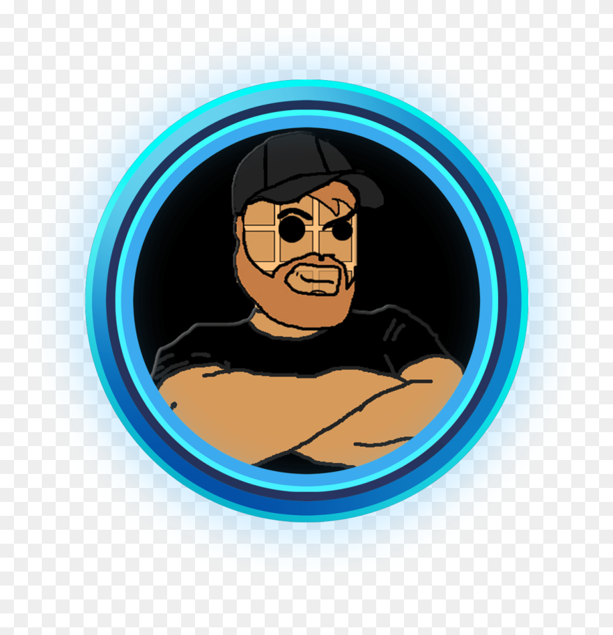 Nerd Waffle - Circle Clipart