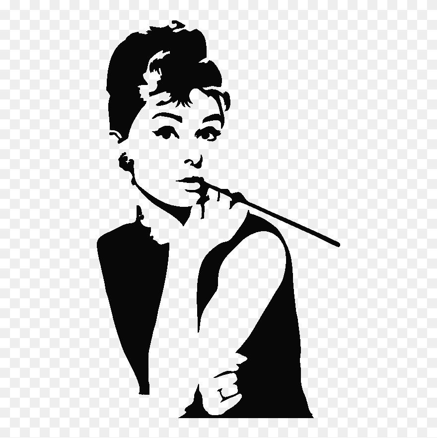 Wall Decal Sticker Mural Printing - Black And White Wall Painting Clipart