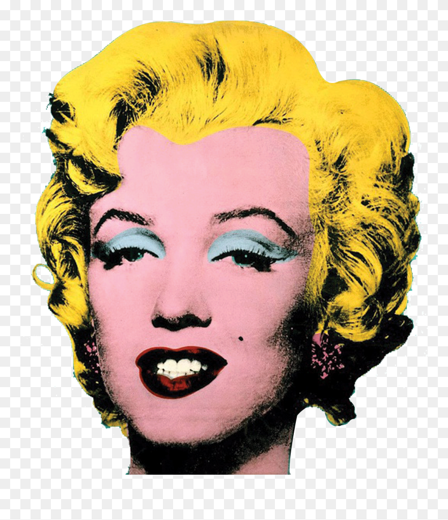 Gold Marilyn Monroe The Andy Warhol Museum Campbell"s - Marilyn Monroe Pop Art Andy Warhol Clipart