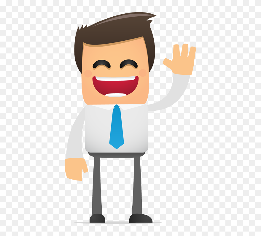 Ohlssonmedia Waving Hello - Social Networking For Crime Clipart
