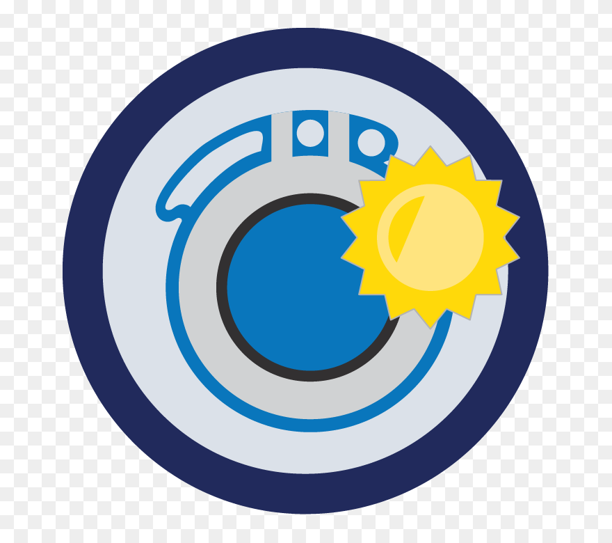 Annual Service Icon Of A Cartoon Trublue Auto Belay - Circle Clipart