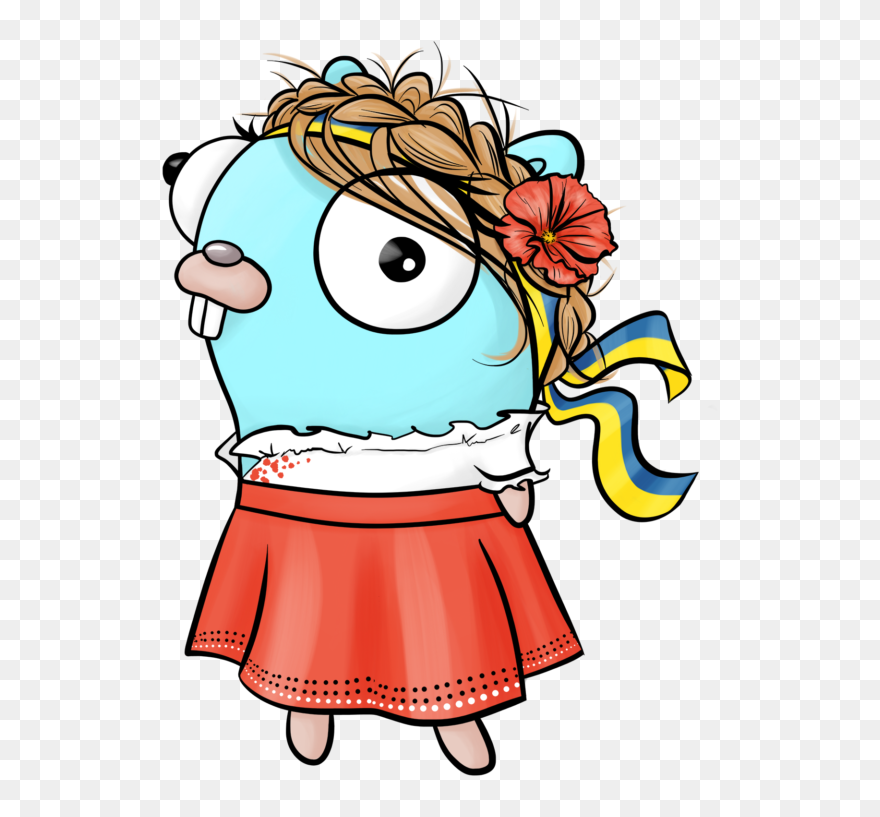Gopher Girl - Cartoon Clipart