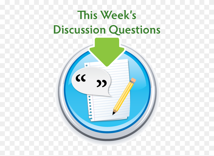 Discussion Group Questions Icon - Circle Clipart
