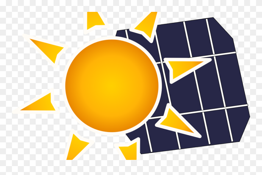 Energy Clipart Solar Panel - Solar System Panels Logo Design - Png Download