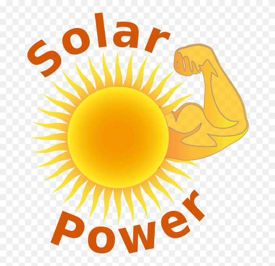 Sun Power Clipart Picture Royalty Free Library Solar - Sun Energy Clipart - Png Download