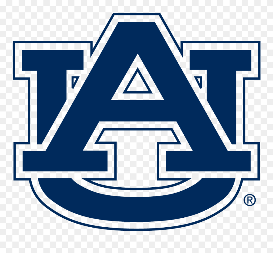 Au Logo - Black Auburn Logo Clipart