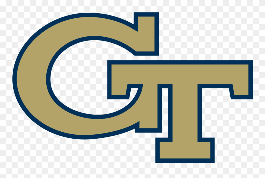 Georgia Vs Auburn Football Clipart Stock 2018 Georgia - Georgia Tech Athletics Logo - Png Download