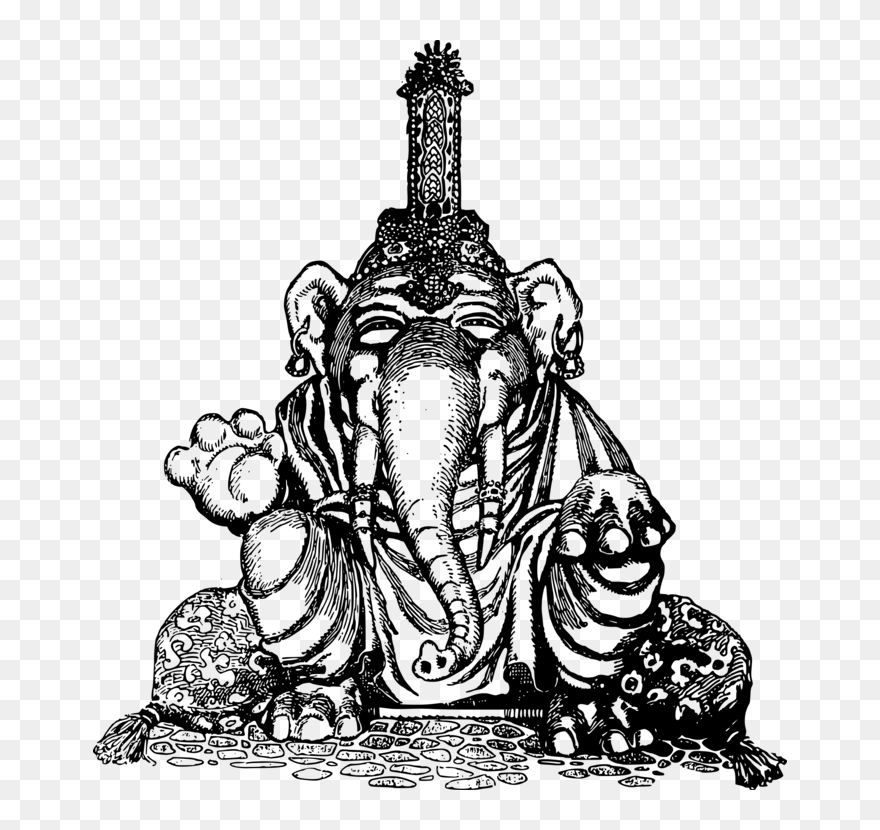 Visual Arts,art,line Art - Elephant Clipart