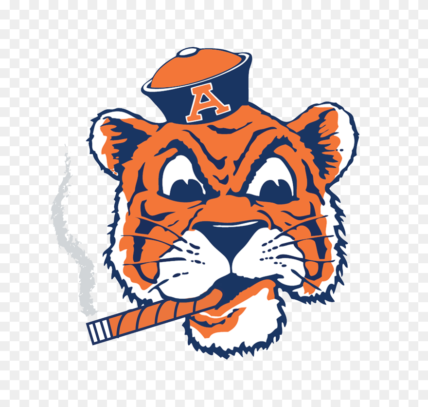 Auburn University Mascots Logo Clipart