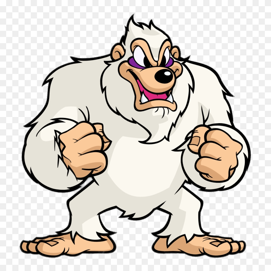 Draw A Snow Monster Clipart