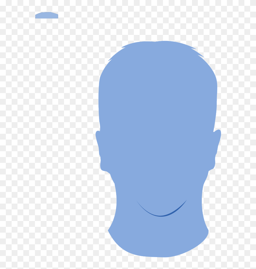 Avatar Male Silhouette Svg Clip Arts - Png Download