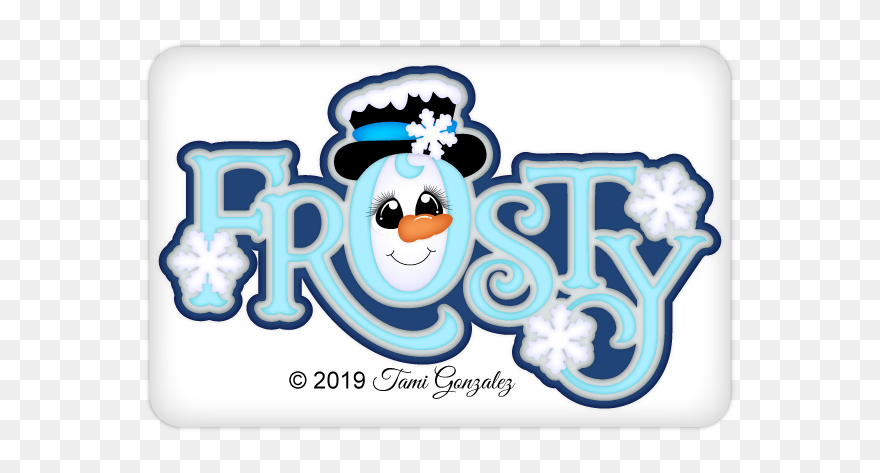 Frosty Title - Err Clipart