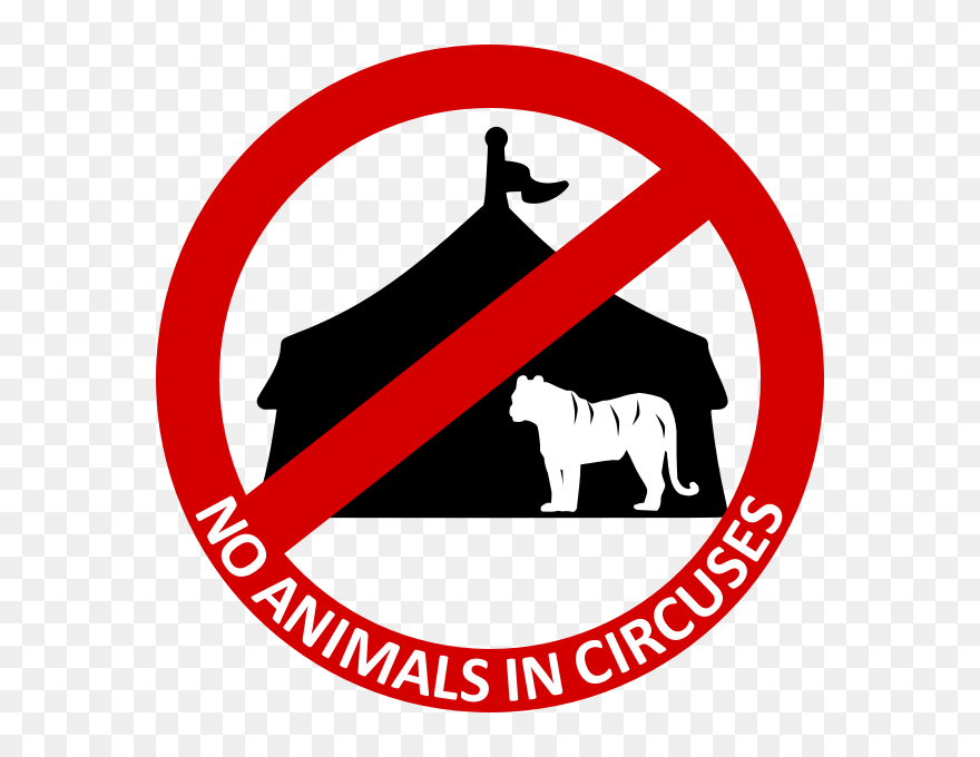 No Animals In Circuses Clipart