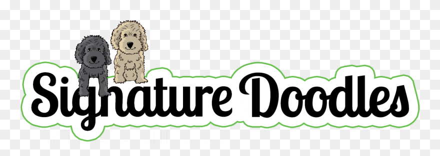 Signature Doodles - Dog Catches Something Clipart