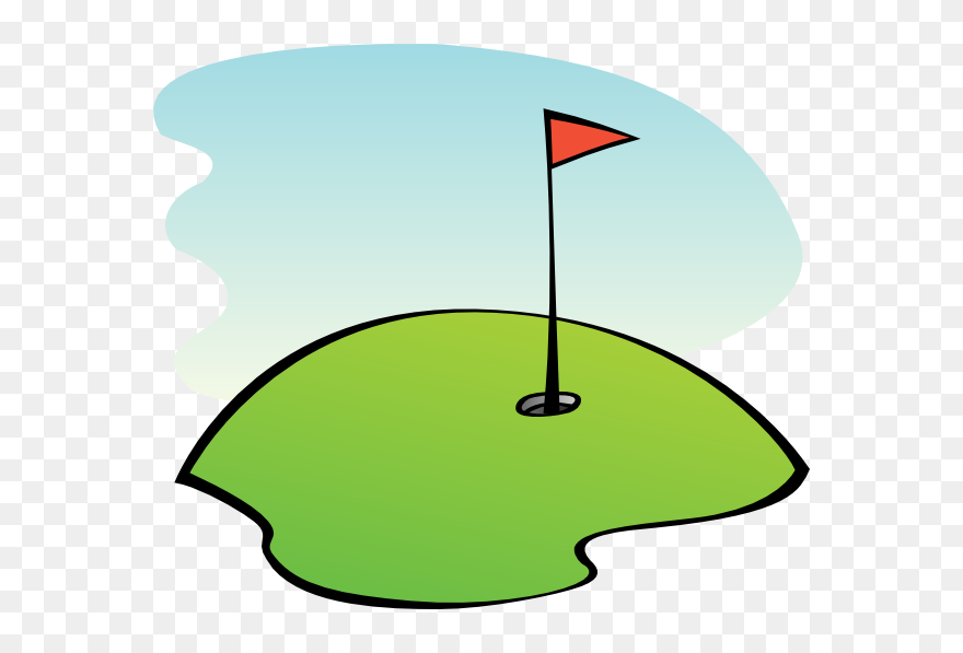 Cartoon Golf - Mini Golf Clip Art - Png Download