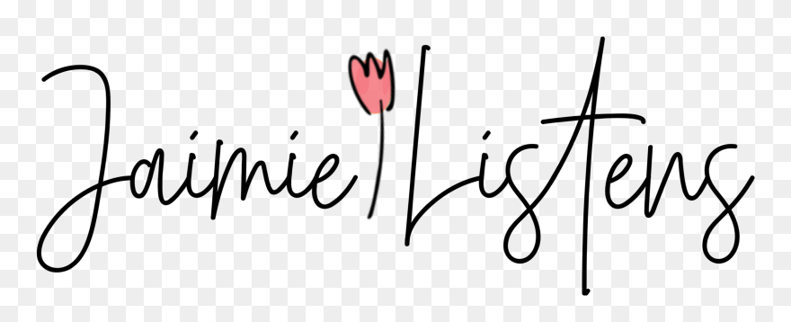 Jaimie Listens - Calligraphy Clipart