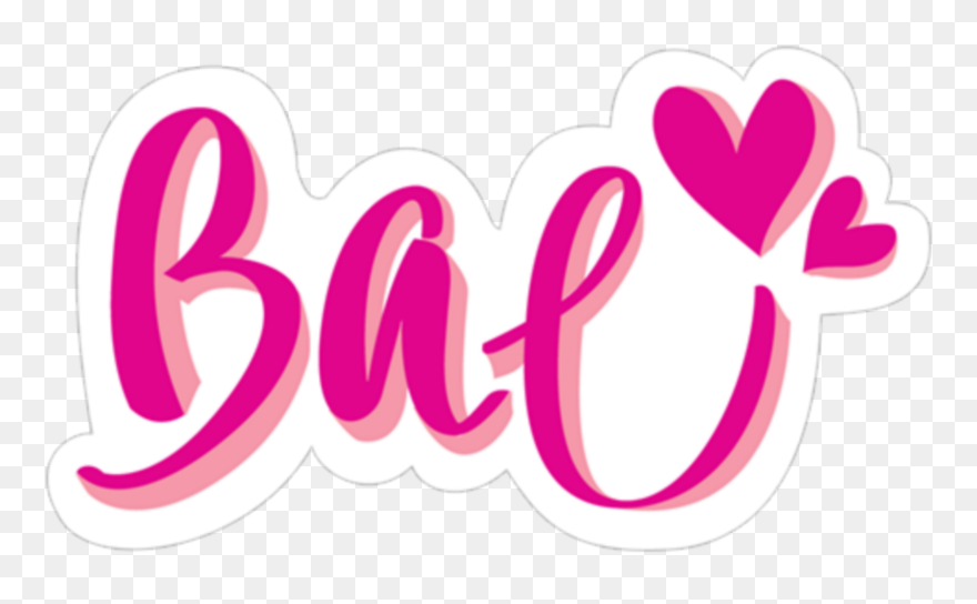 #girly #cute #sticker #pink #tumblr #beach #vibes #cute - Heart Clipart