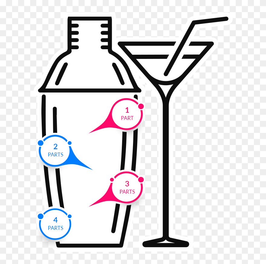 Transparent Cocktail Shaker Clipart - Png Download