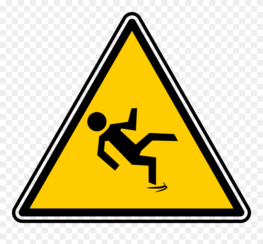 Risk Of Falling Clipart