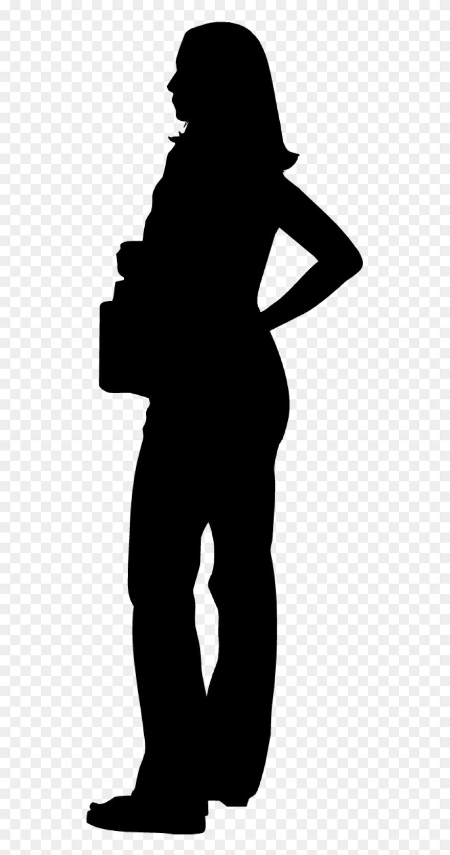 Leia Organa Chewbacca Yoda Silhouette - Princess Leia Clipart