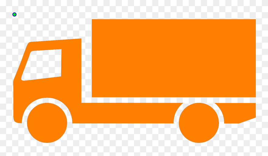 Blue Truck Clip Art - Png Download