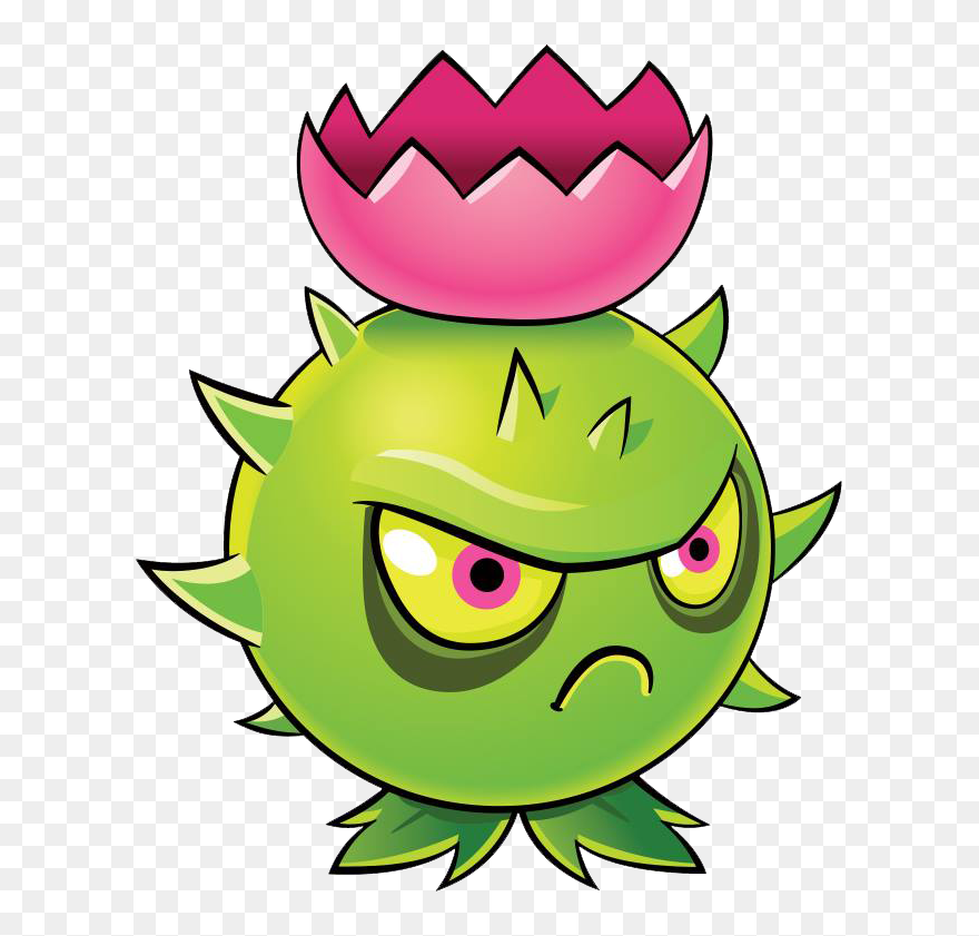 Image Hd Homing Thistle - Plants Vs Zombies 2 Memes Clipart