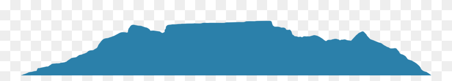 Win Free Airtime South Africa - Drawing Table Mountain Silhouette Clipart