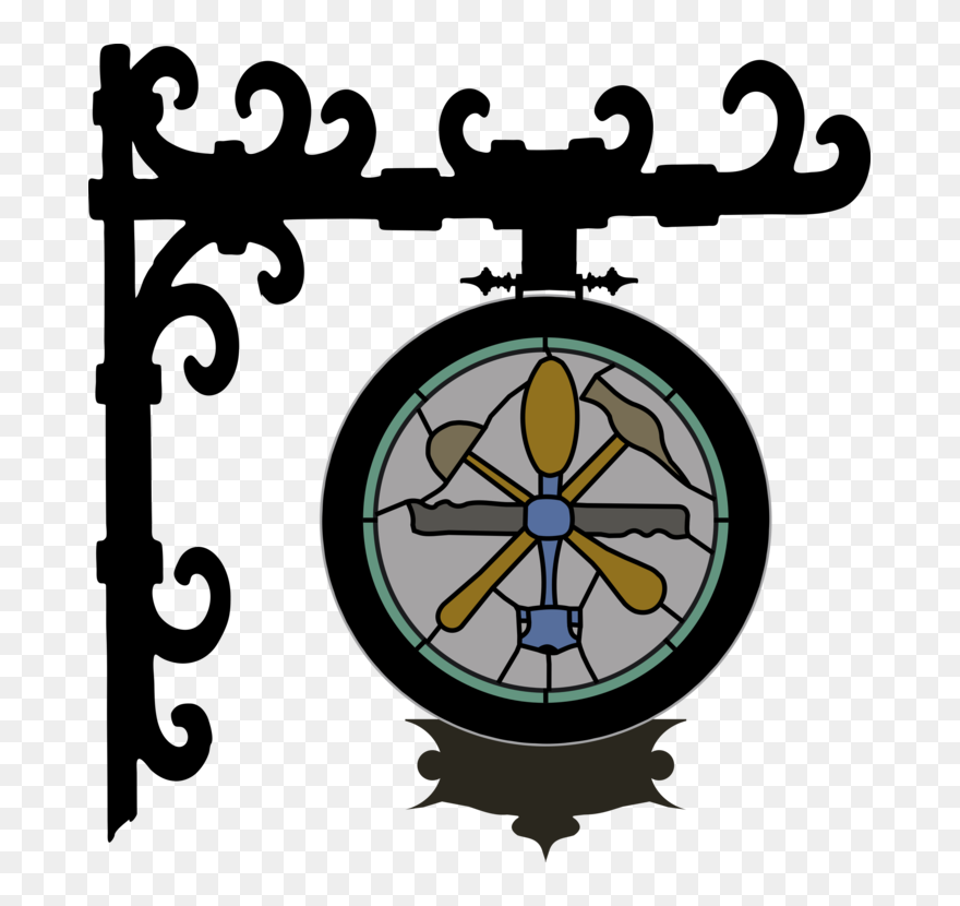 Home - Tavern Sign Template Clipart