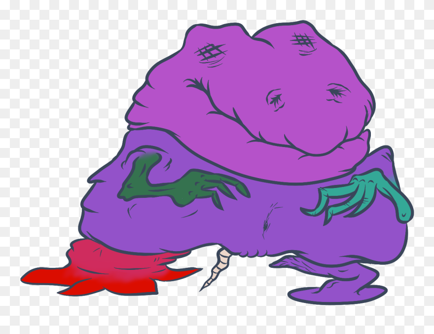 Barney Transparent Purple - Bad Drawings Of Barney Clipart