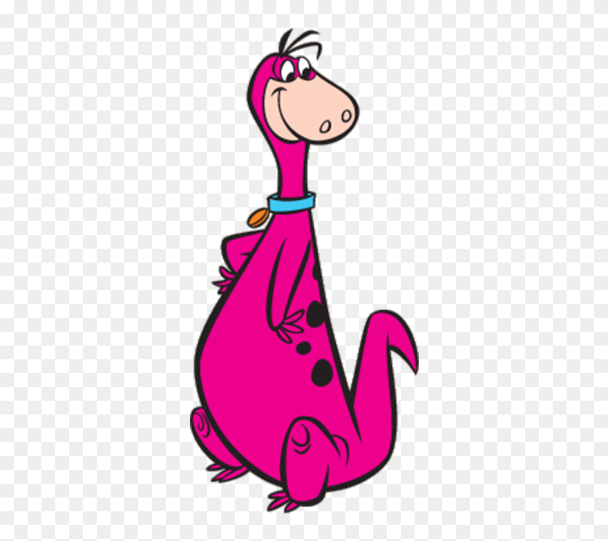 Welcome To The Town Of Bedrock - Dino Flintstones Clipart