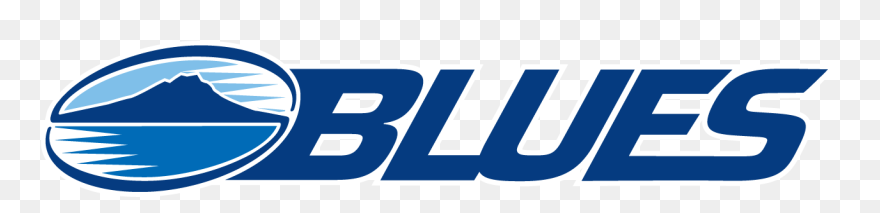 Blues Rugby Team Logo Clip Arts - Super Rugby Ball - Png Download