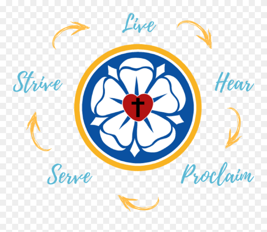 Meaning Lutheran Rose Clipart