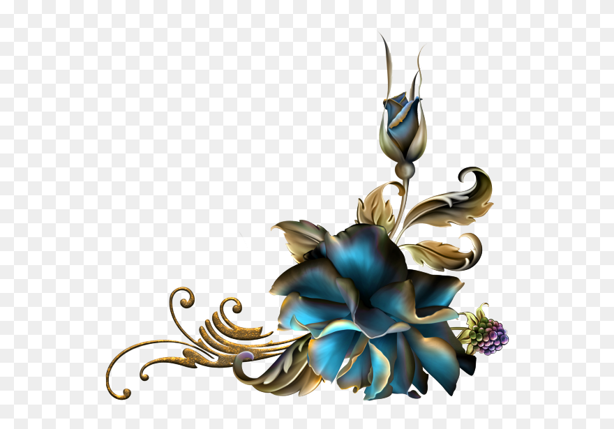 Border Clusters Png Clipart