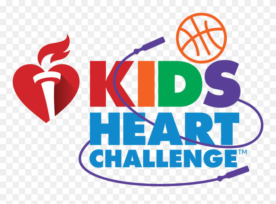 American Heart Association Kids Heart Challenge Clipart