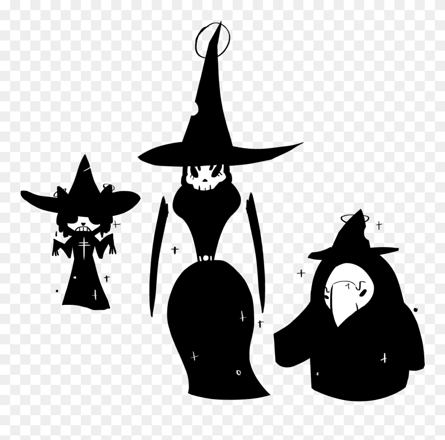 Cat Clip Art Black Silhouette Character - Cartoon - Png Download